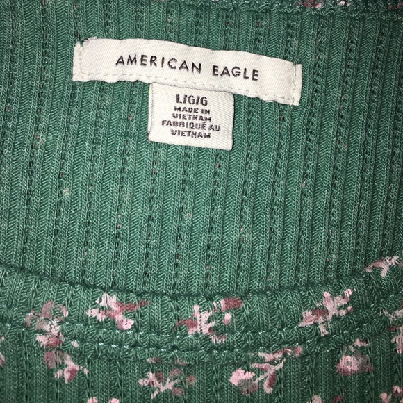 Cropped floral top - Picture 2 of 2